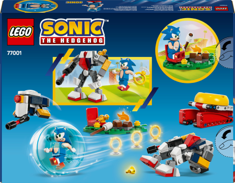 LEGO® Sonic the Hedgehog™: Sonic’in Kamp Ateşi Çarpışması 77001