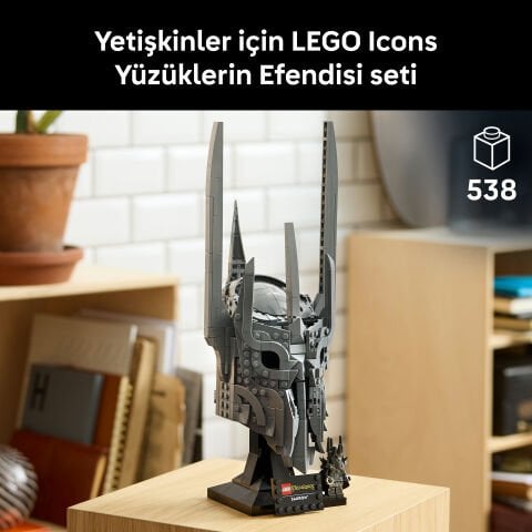 LEGO® Icons Yüzüklerin Efendisi: Sauron'un Miğferi 11373