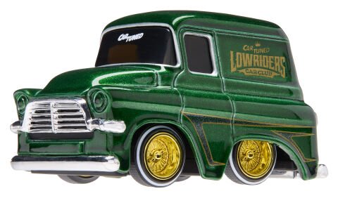 CarTuned S3 1957 GMV Panel Van - Yeşil Lowrider Araba