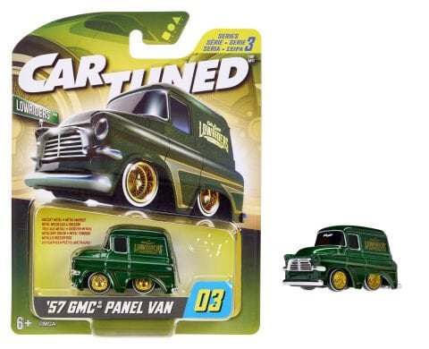 CarTuned S3 1957 GMV Panel Van - Yeşil Lowrider Araba
