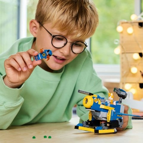 LEGO® Sonic the Hedgehog ™ Cyclone, Metal Sonic’e Karşı Oyuncakları 77002