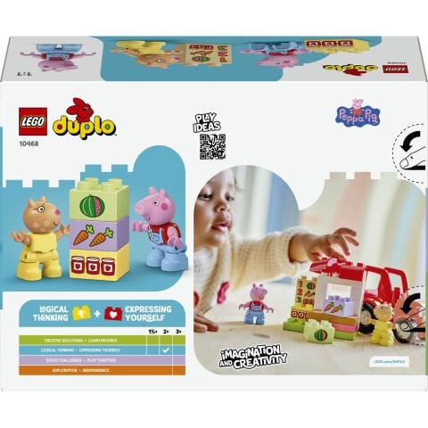 LEGO® DUPLO® Peppa Pig Traktör ve Pazar 10468