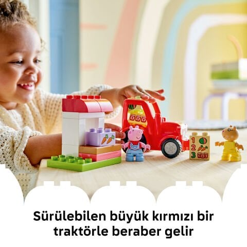 LEGO® DUPLO® Peppa Pig Traktör ve Pazar 10468