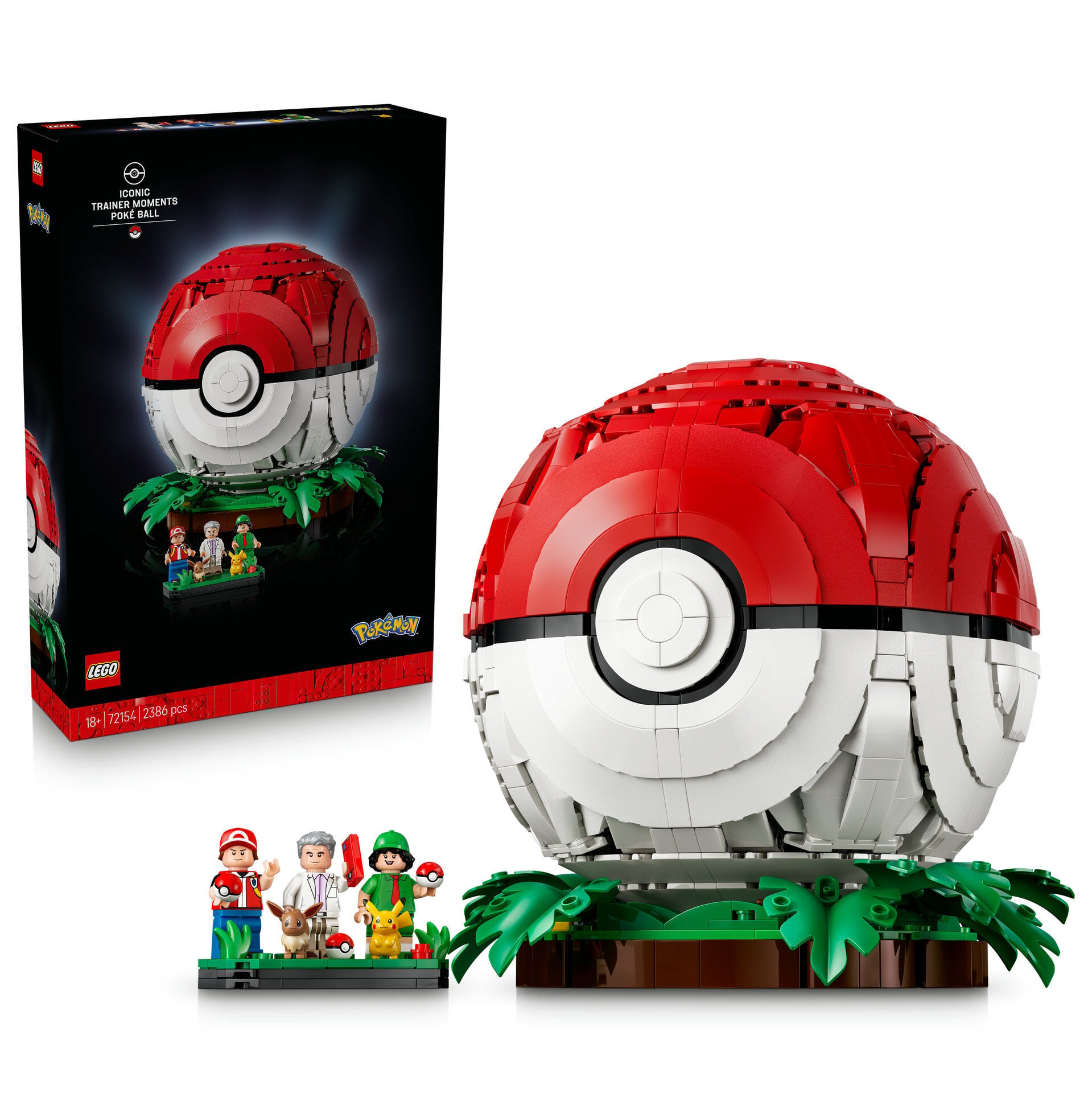 LEGO® Pokémon™ İkonik Eğitmen Anları Poké Topu 72154
