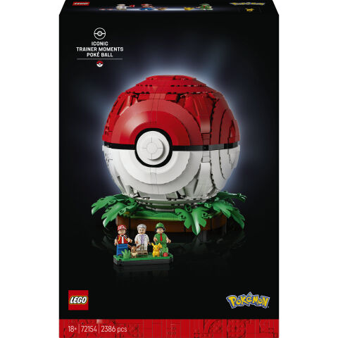 LEGO® Pokémon™ İkonik Eğitmen Anları Poké Topu 72154