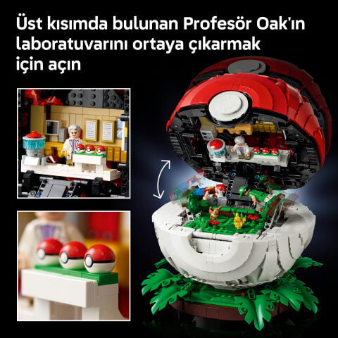 LEGO® Pokémon™ İkonik Eğitmen Anları Poké Topu 72154