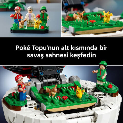 LEGO® Pokémon™ İkonik Eğitmen Anları Poké Topu 72154