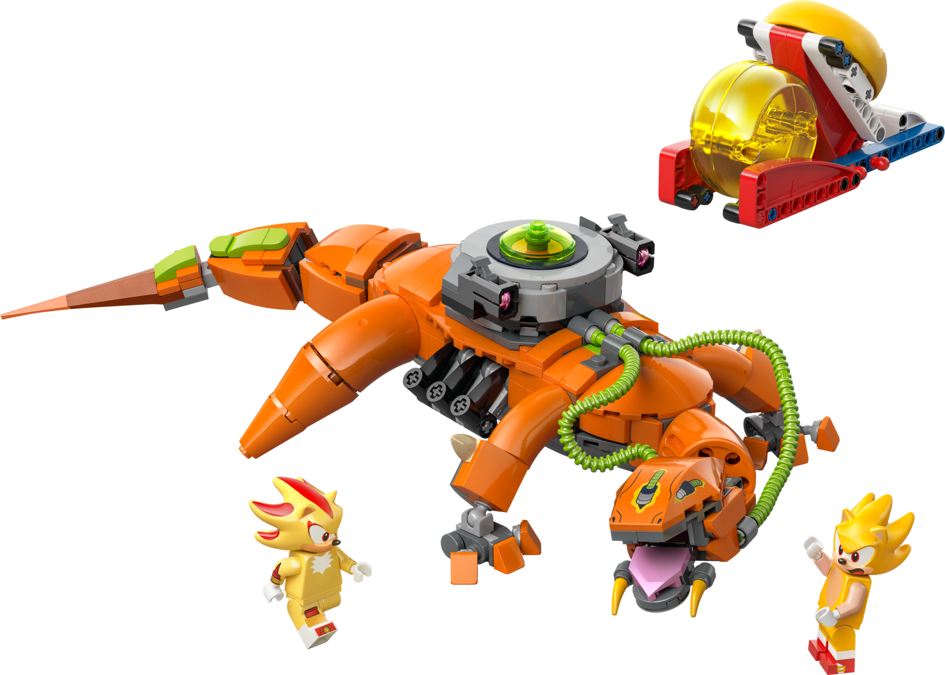 LEGO® Sonic the Hedgehog™ Super Shadow, Biolizard’a Karşı Video Oyunu Oyuncağı 77003
