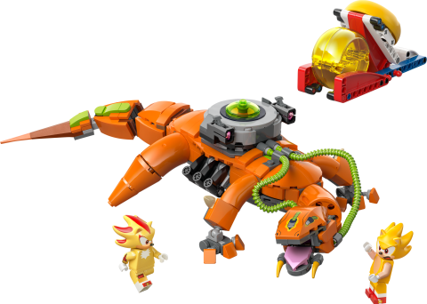 LEGO® Sonic the Hedgehog™ Super Shadow, Biolizard’a Karşı Video Oyunu Oyuncağı 77003