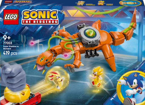LEGO® Sonic the Hedgehog™ Super Shadow, Biolizard’a Karşı Video Oyunu Oyuncağı 77003