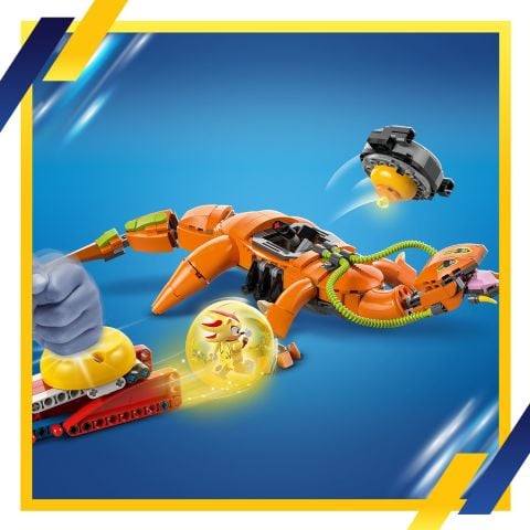 LEGO® Sonic the Hedgehog™ Super Shadow, Biolizard’a Karşı Video Oyunu Oyuncağı 77003