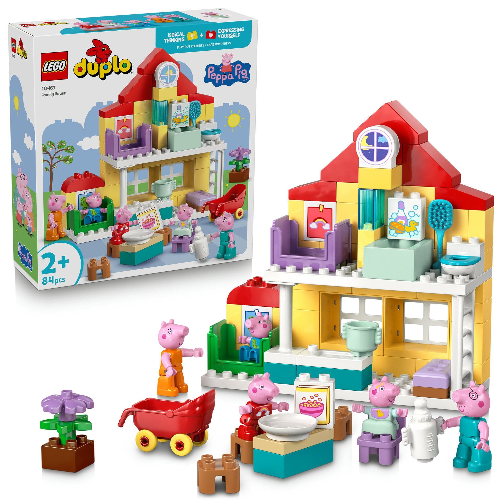 LEGO® DUPLO® Peppa Pig Aile Evi 10467