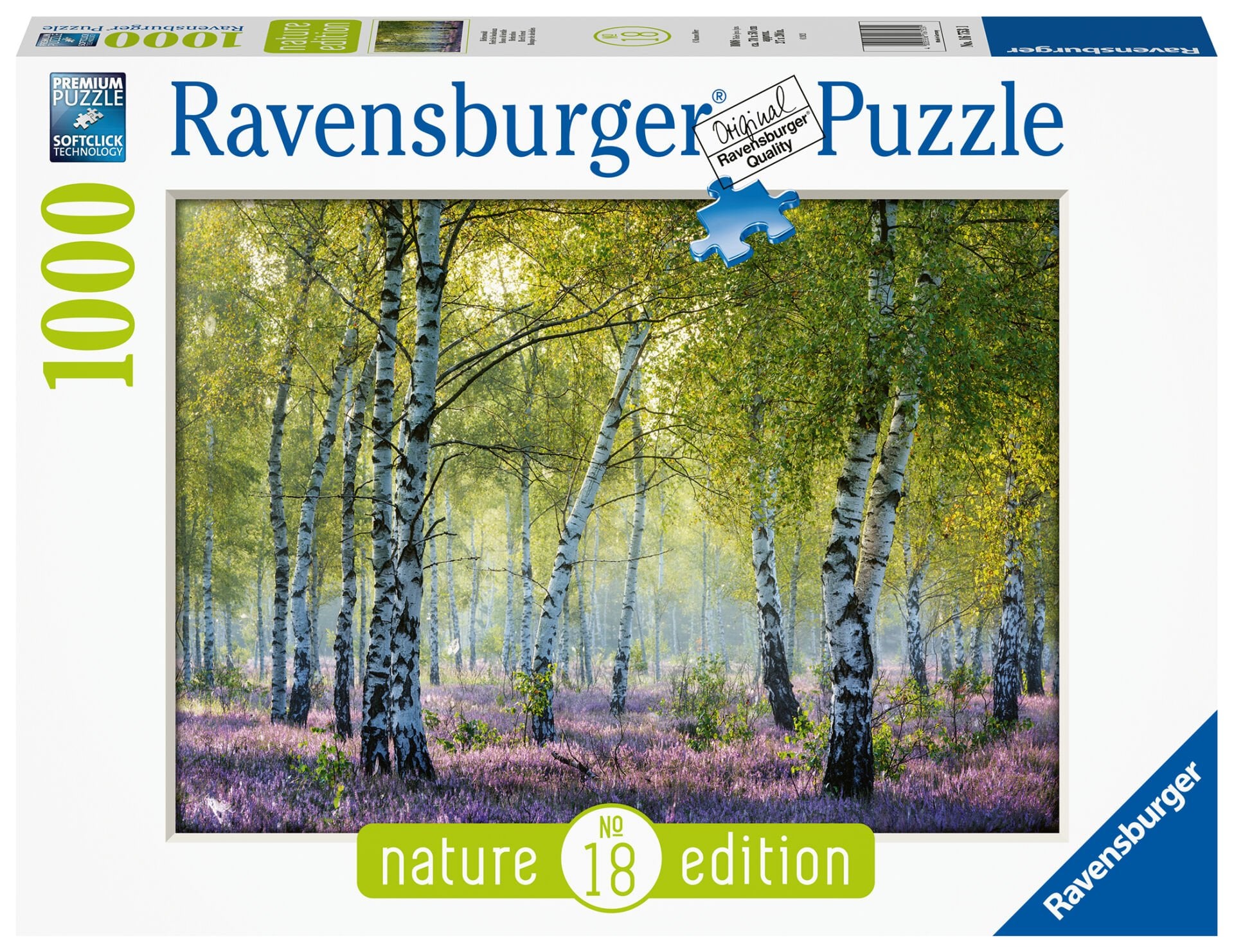 1000 Parça Puzzle Huş Ağaçları