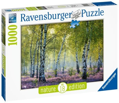 1000 Parça Puzzle Huş Ağaçları
