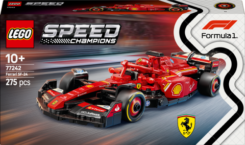 LEGO® Speed Champions Ferrari SF-24 F1® Yarış Arabası Sürücü Seti 77242