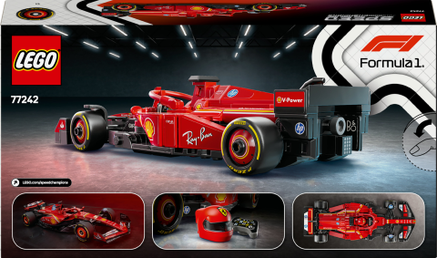 LEGO® Speed Champions Ferrari SF-24 F1® Yarış Arabası Sürücü Seti 77242