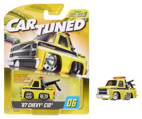 CarTuned S3 1987 Chevy C10 - Sarı Çekici Araba