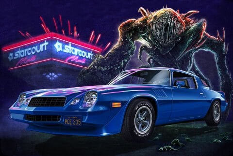 Stranger Things Billy Chevy Camaro