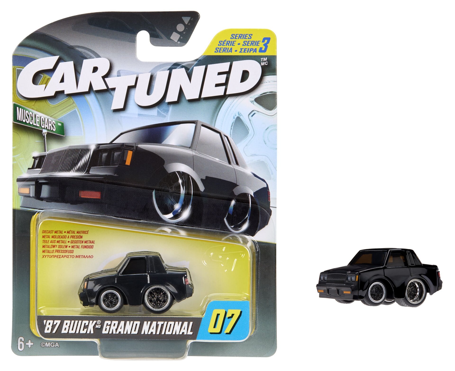 CarTuned S3 1987 Buick Grand National - Siyah Muscle Araba