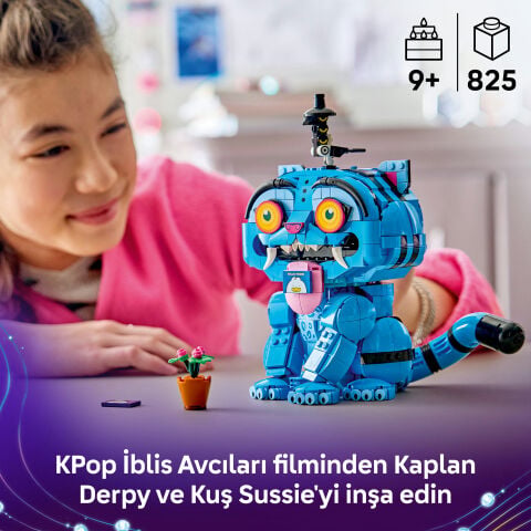 LEGO® KPop Demon Hunters Kaplan Derpy ve Kuş Sussie 72537