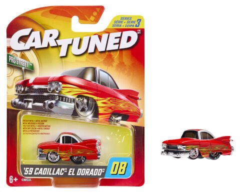 CarTuned S3 1959 Cadillac El Dorado - Kırmızı Pro Street Araba