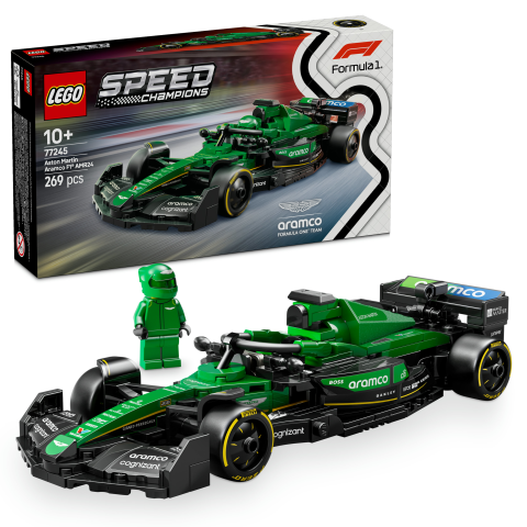 LEGO® Speed Champions Aston Martin Aramco F1® AMR24 Yarış Arabası Araç Seti 77245