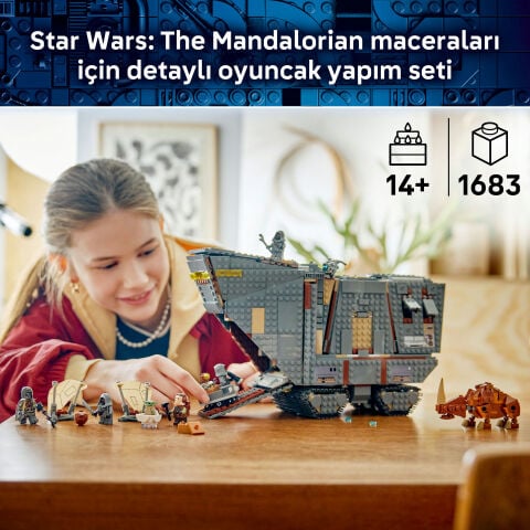 LEGO® Star Wars™ Gezegen Dışı Kum Taşıtı ve Mudhorn 75453
