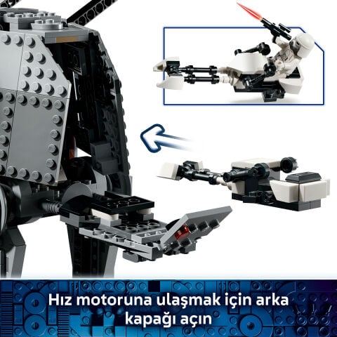 LEGO® Star Wars™ İmparatorluk Kalıntısı AT-AT™ ile INT-4 75454