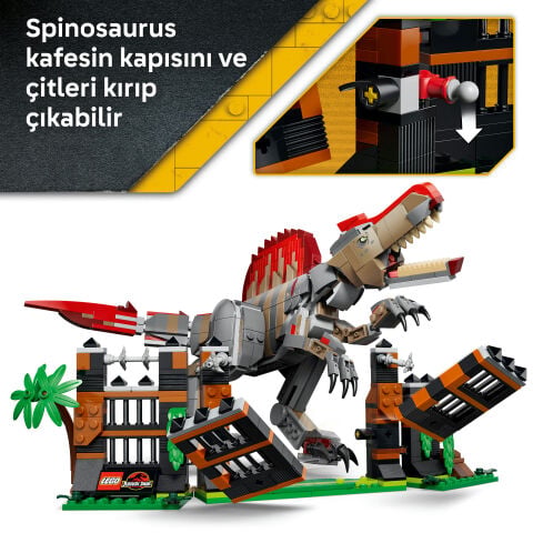 LEGO® Jurassic World Spinosaurus Dinozor Kaçışı 77982