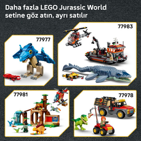 LEGO® Jurassic World Spinosaurus Dinozor Kaçışı 77982
