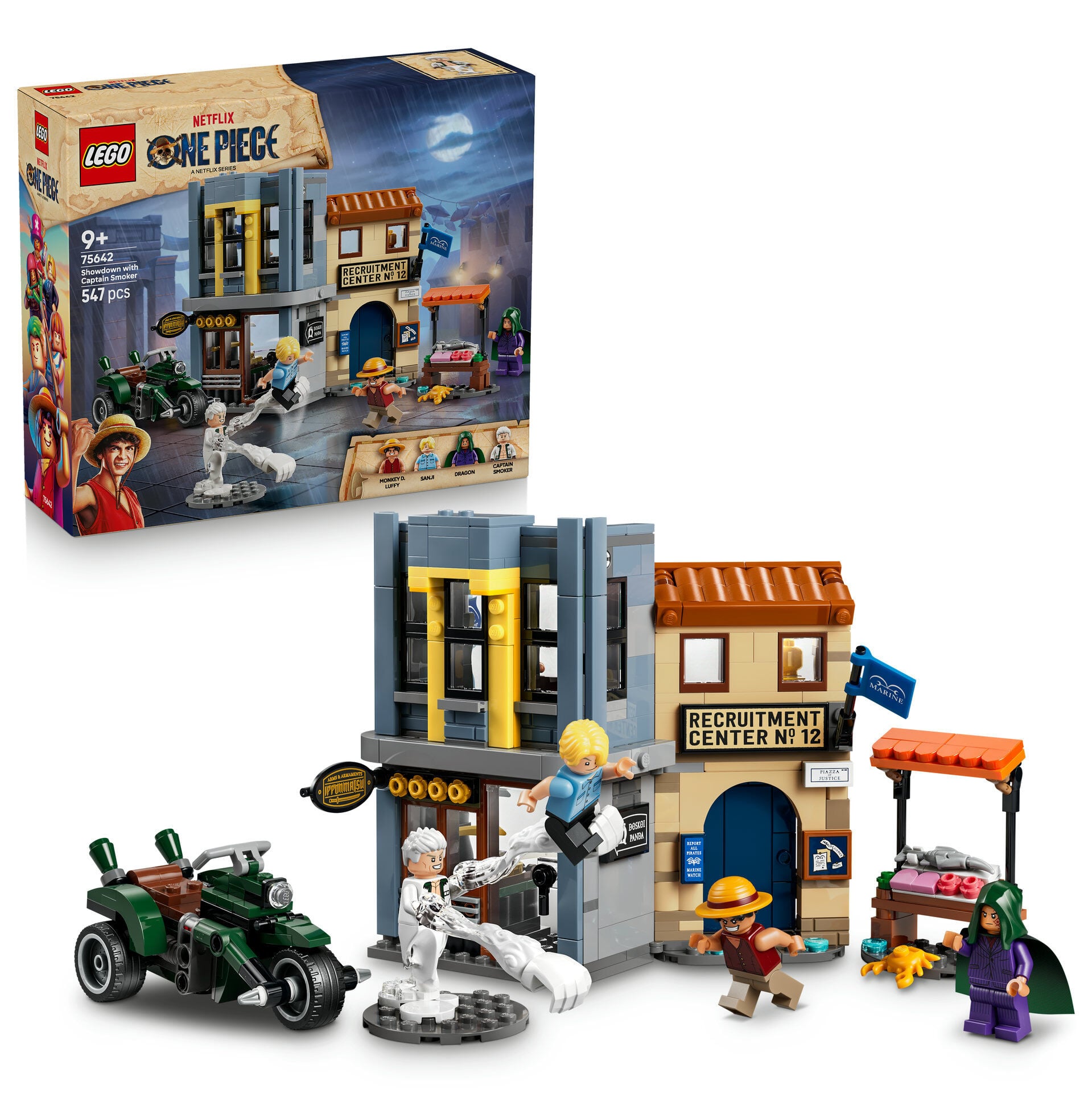 LEGO® ONE PIECE Kaptan Smoker ile Karşılaşma 75642