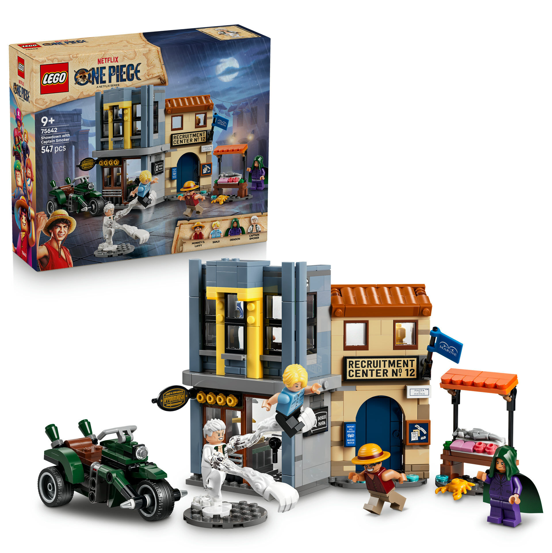LEGO® ONE PIECE Kaptan Smoker ile Karşılaşma 75642