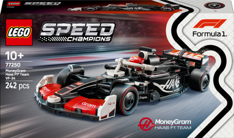LEGO® Speed Champions MoneyGram Haas F1® Team VF-24 Yarış Arabası Oyuncak Araç 77250