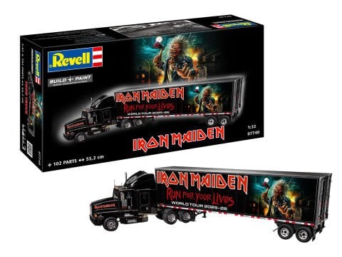 Iron Maiden Tur Kamyonu 50.Yıl Özel Model Kit