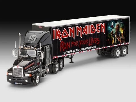 Iron Maiden Tur Kamyonu 50.Yıl Özel Model Kit