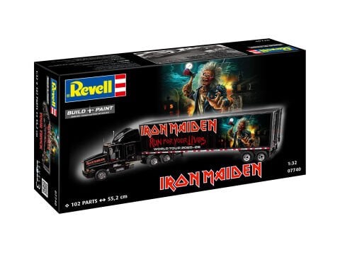 Iron Maiden Tur Kamyonu 50.Yıl Özel Model Kit