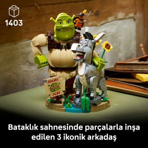 LEGO®  Şrek, Eşek ve Çizmeli Kedi 72423