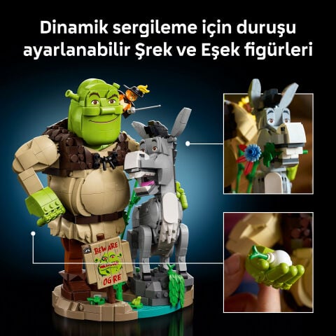 LEGO®  Şrek, Eşek ve Çizmeli Kedi 72423