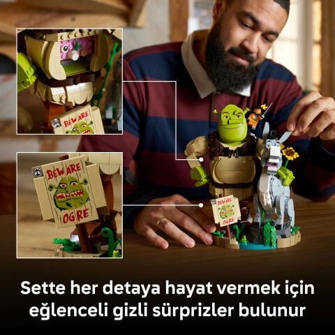 LEGO®  Şrek, Eşek ve Çizmeli Kedi 72423