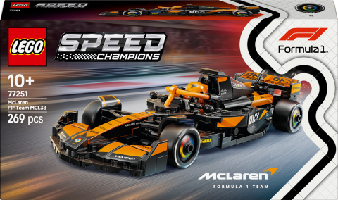 LEGO® Speed Champions McLaren F1® Team MCL38 Yarış Arabası Araç Seti 77251
