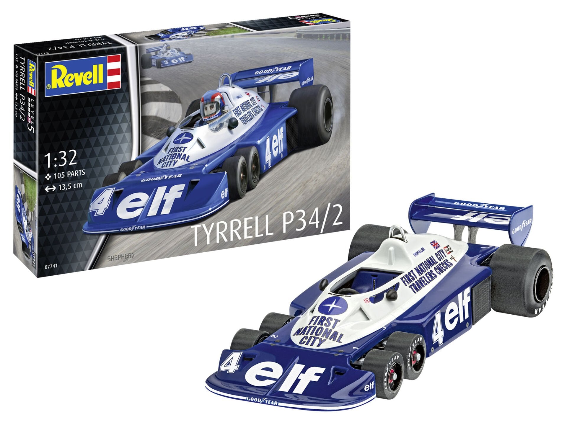 Tyrrell P34/2 6Wheeler Model Kit
