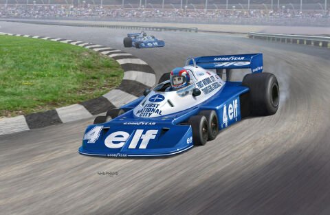 Tyrrell P34/2 6Wheeler Model Kit