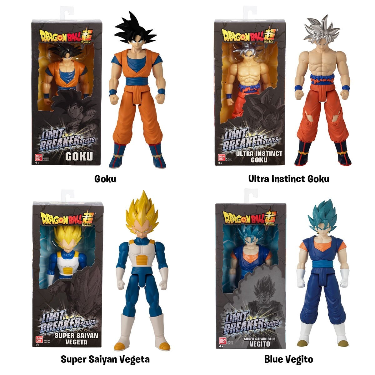 Bandai 30 cm Dragon Ball Sınır Tanımaz Serisi Figürleri