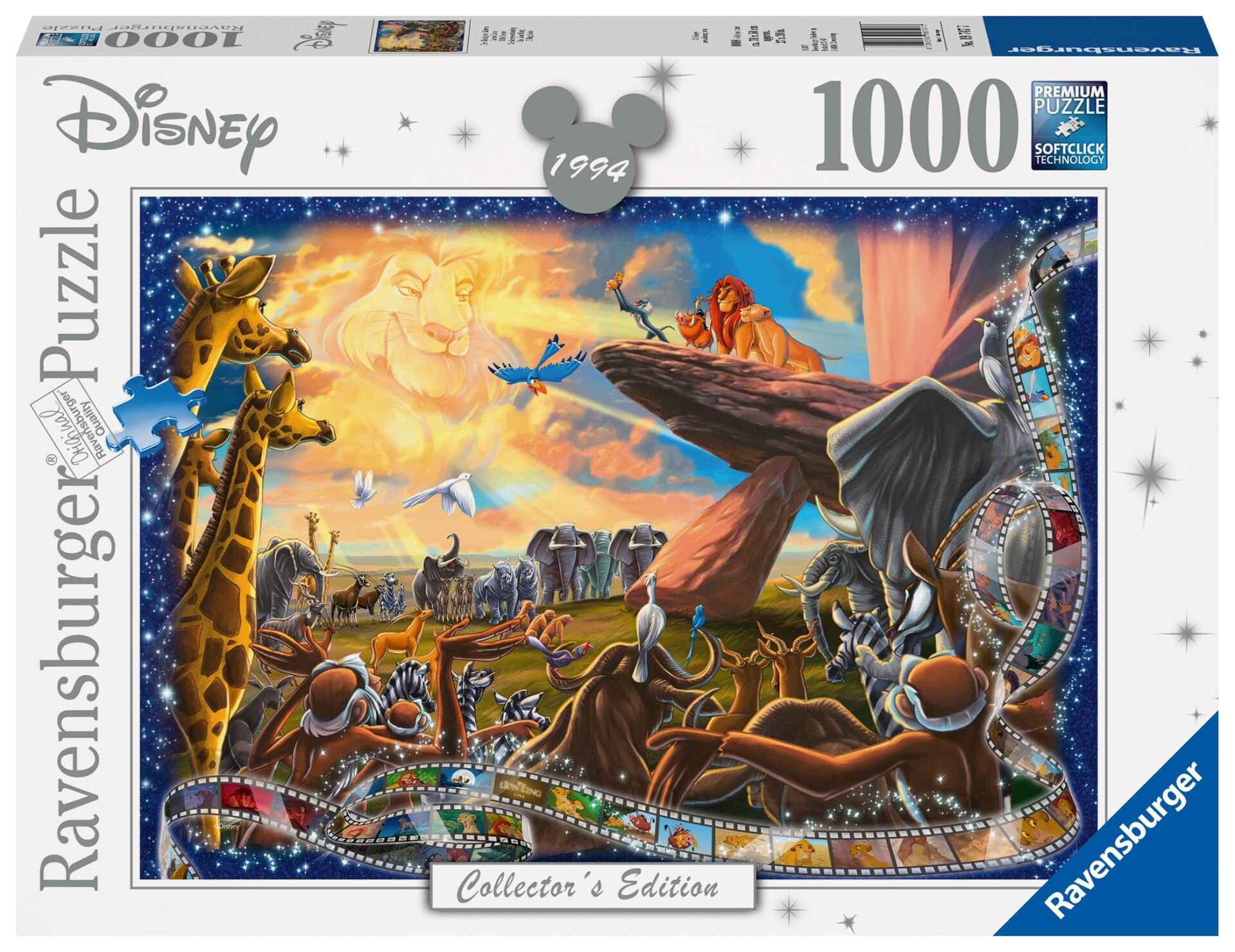 Ravensburger 1000 Parçalı Puzzle Walt Disney Lion King-197477