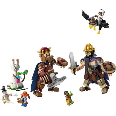 LEGO® ONE PIECE Dorry, Brogy’ye Karşı – Little Garden Devleri 75644