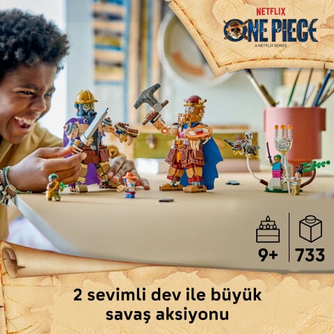LEGO® ONE PIECE Dorry, Brogy’ye Karşı – Little Garden Devleri 75644