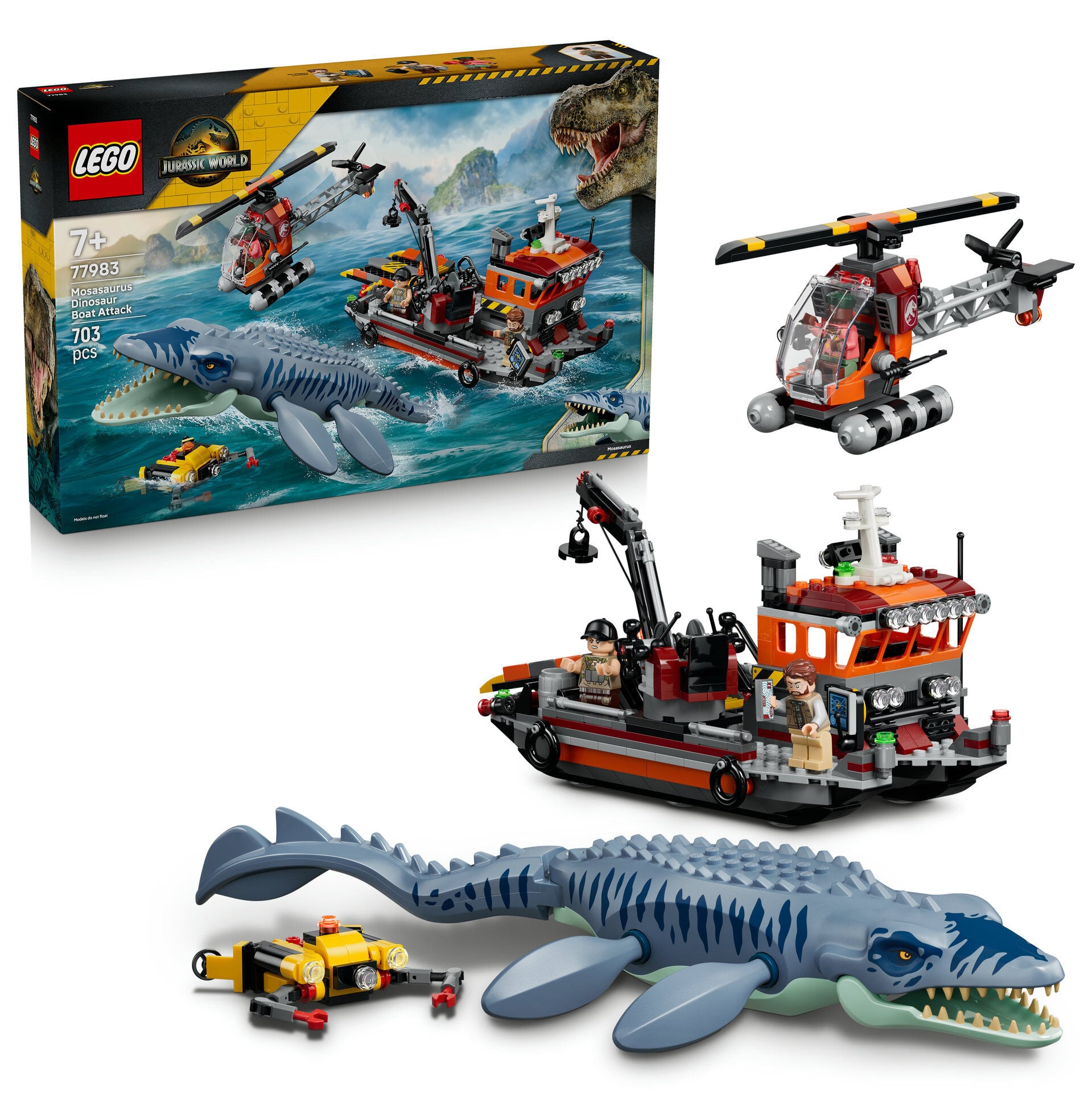 LEGO® Jurassic World Mosasaurus Dinozor Tekne Saldırısı 779837