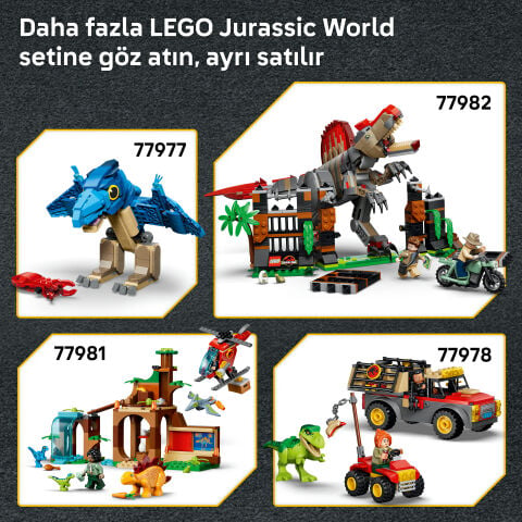 LEGO® Jurassic World Mosasaurus Dinozor Tekne Saldırısı 779837