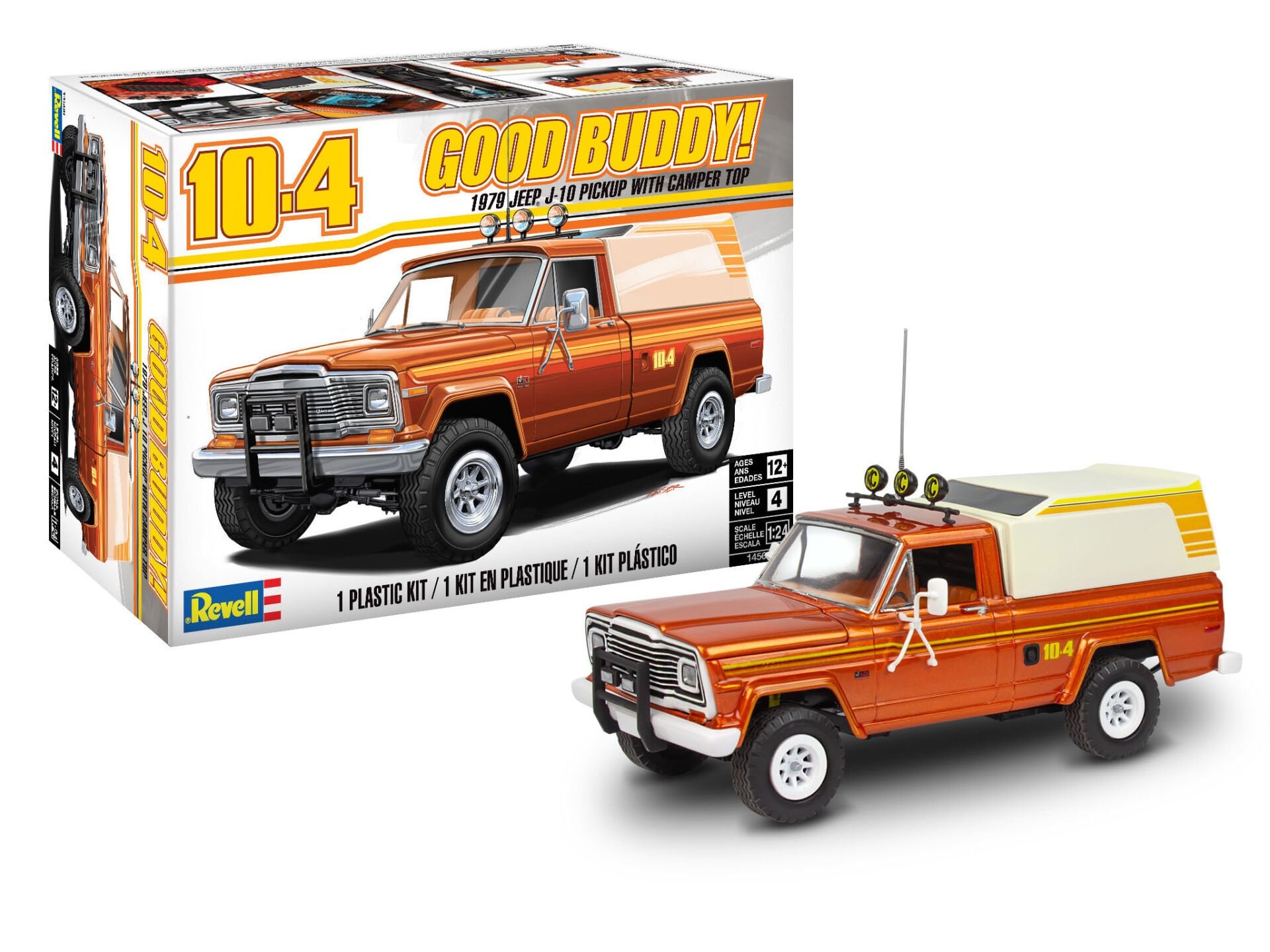 ‘79 Jeep J10 Pickup with Camper Top Model Kit