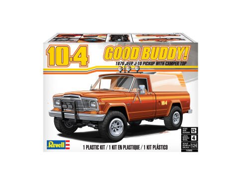 ‘79 Jeep J10 Pickup with Camper Top Model Kit